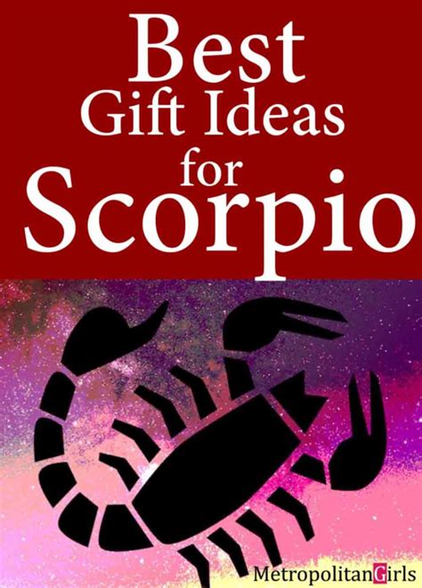 gifts scorpio male|More.